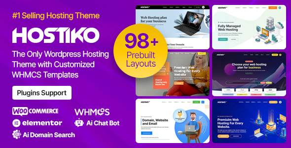 Hostiko 94.4.5 – 托管 WordPress 和 WHMCS 主题